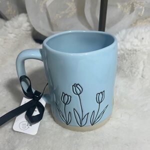 Rae Dunn light blue spring Easter coffee mug